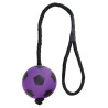 Purple Soccer Ball on Rope