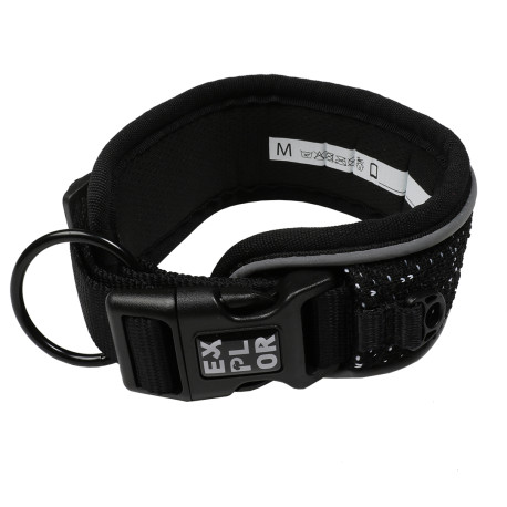 Explor control de ajuste collar clásico negro XS - 30-33cm