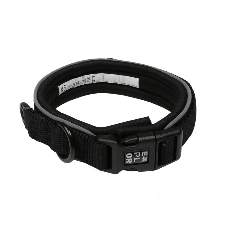 Explor fit cómodo collar clásico negro S - 34-38cm