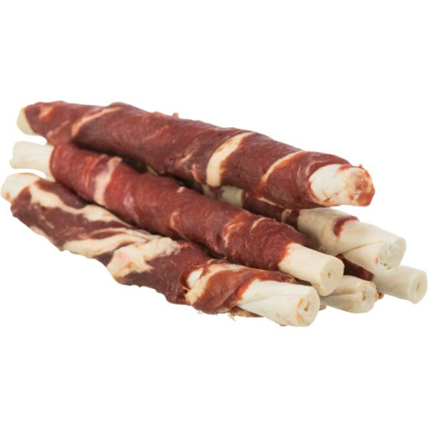 Denta Fun Marbled Beef Chewing Rolls 12cm - 6 Pieces/70g