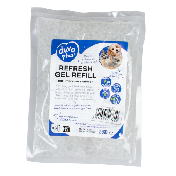 Recarga para Refresh gel Jar 250g - Eliminador de odores Natural