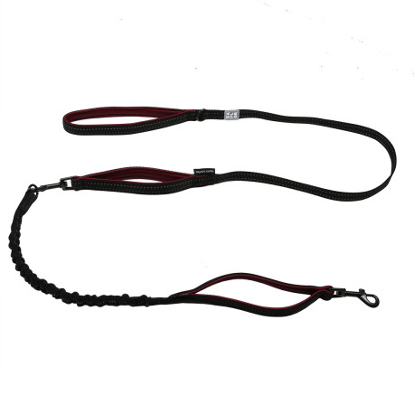 Explor fit 2in1 leash fashion plum paars 180cm - 16mm