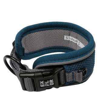 Explor fit control collier classic petrol blue S - 34-38cm