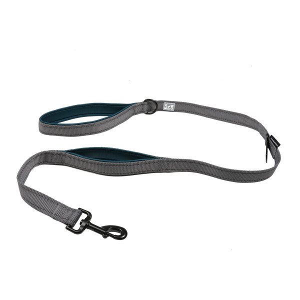 Explor fit on-the-road leash classic petrol blue 130cm - 16mm