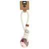 Pink dog toy 36x8x8cm - Nora - D&D Home