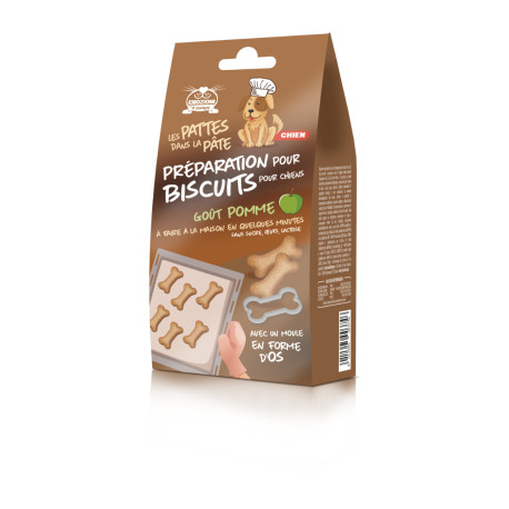 Dog Biscuit Mix - Apple Flavour - Emozioni 4 Zampe