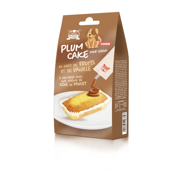 PlumCake para cães - Sabor Frango - 1 unidade