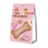 Biscuit d'anniversaire en forme d'os pour chien femelle