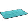 Washable green patsy training mat for dogs - M - Flamingo