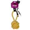 Watje met Lus voor Honden - Are You Knots - Geel - 37cm