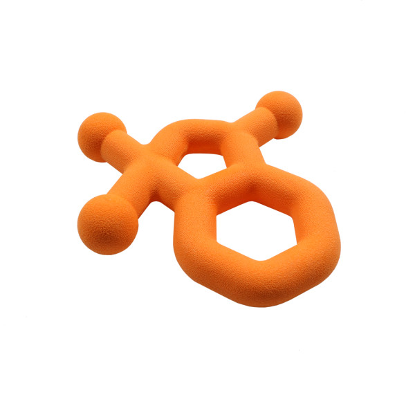 Dog toy - orange - Dawg Science - 20x19x2,5cm - M