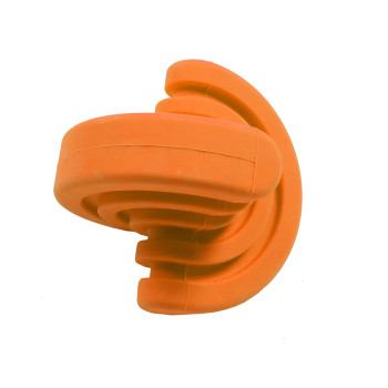 Dog Lick Ball - orange - Lick my Ball - 7,8x7,8x7,8cm