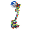 Cotton rope with two knots for dogs - 37cm