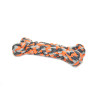 Bone-shaped cotton rope - orange - 14cm