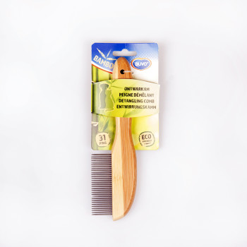 Detangling Comb - 31 Teeth - Bamboo