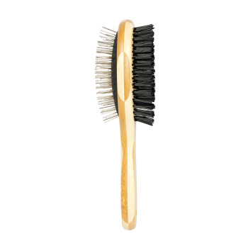 Brosse de soin 2in1 - 23x7cm - Bamboo