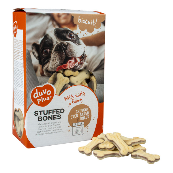 Filled snack-bone biscuit for dogs 500g