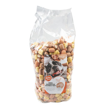 Biscuit mini os de moelle mix pour chien 2kg