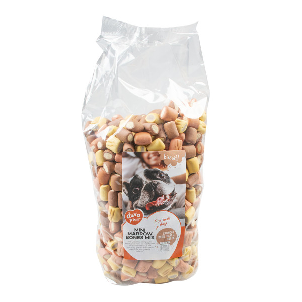 Galleta mini huesos de médula mix para perro 2kg