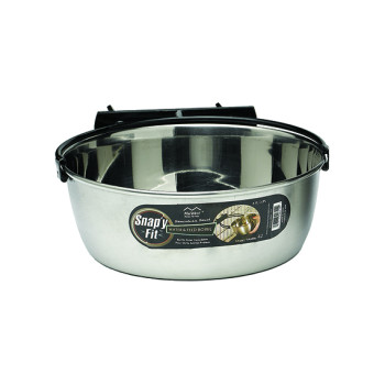 Snap-y Fit Stainless Steel Food Bowl - 1,890L - MidWest