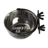 Snap-y Fit Stainless Steel Food Bowl - 295ml - MidWest