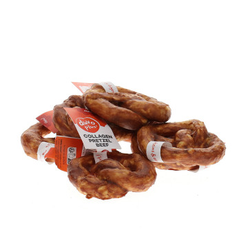 Beef Pretzel - Collagen snack - 8,5cm - 50g - 1pcs