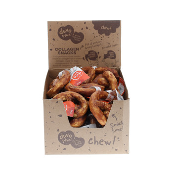 Beef Pretzel - Collageen snack - 8,5cm - 50g - 1st