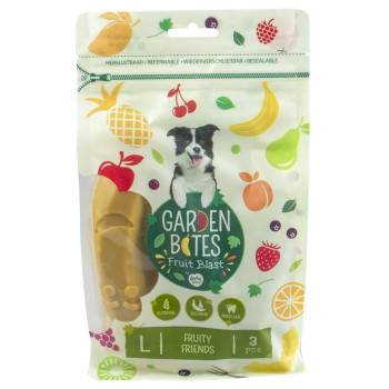 Garden bites amici fruttati colori misti 3 pezzi - L