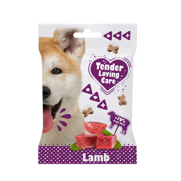 Snack all'agnello per cani 100g - Tender Loving Care