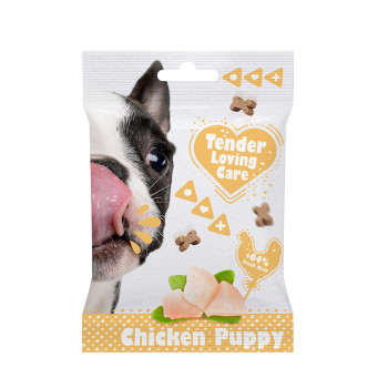 Snack au poulet pour chiot 100g - Tender Loving Care