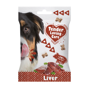 Snack de fígado para cachorro 100g - Tender Loving Care