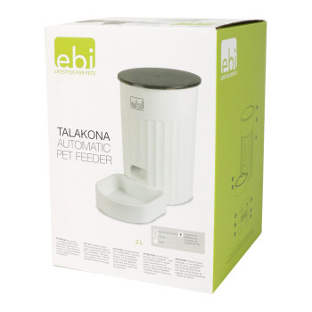 Programmable Feeding System White - Talakona - 3L - 18x18x26cm