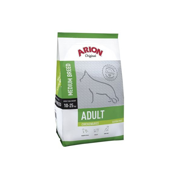 ARION ORIGINAL Adult Medium Kip & Rijst voor Middelgrote Honden 3kg