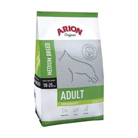 ARION ORIGINAL Adult Medium Chicken & Rice for Medium Dogs 3kg