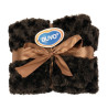 Brown Fleece Blanket 150x100cm