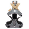 Explor safety silver reflective harness in grey S - 25-45cm - 42-60cm