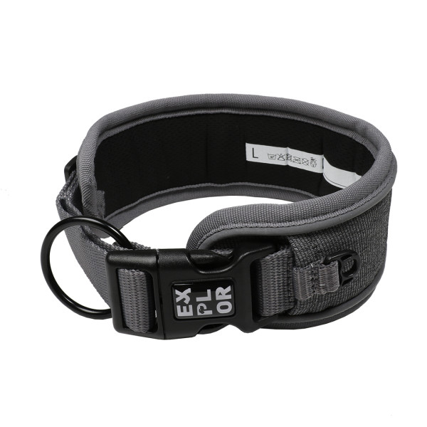 Explor fit control collar classic safety silver reflective S - 34-38cm