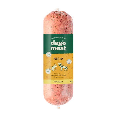 Degomeat - Salmon 1kg - Pure Mix