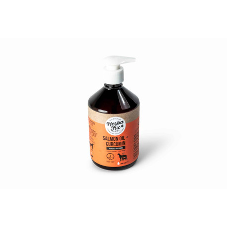 Herbafix - Salmon Oil with Turmeric 500ml