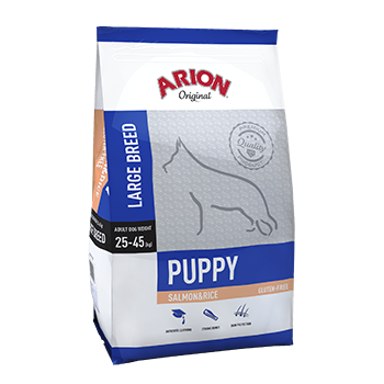 ARION ORIGINAL Puppy Large Salmão para Cachorro de Raça Grande 2kg