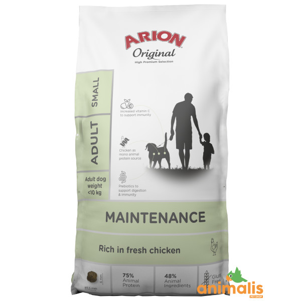 ARION ORIGINAL Adult Small Frango para Cão de Pequeno Porte 7kg