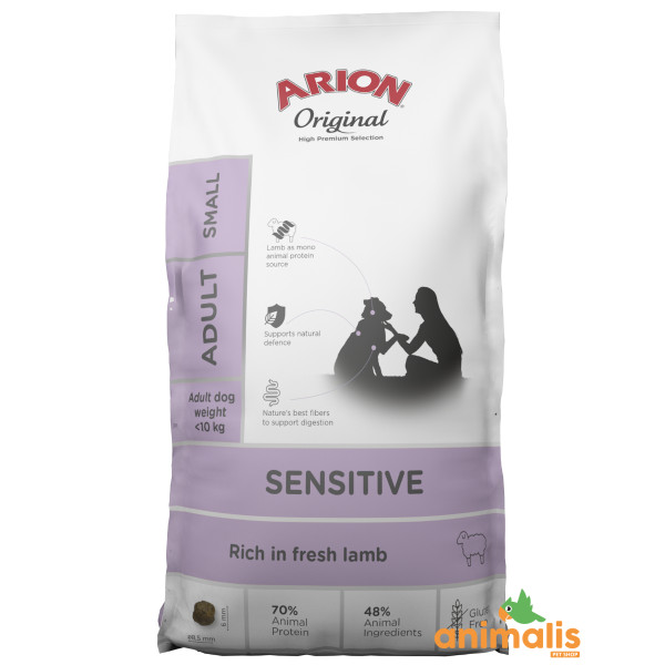 ARION ORIGINAL Adult Small Borrego para Cão de Raça Pequena 2kg