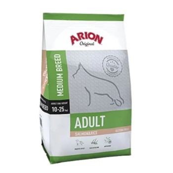 ARION ORIGINAL Adult Medium Salmão para Cão de Tamanho Médio Sensível 12kg