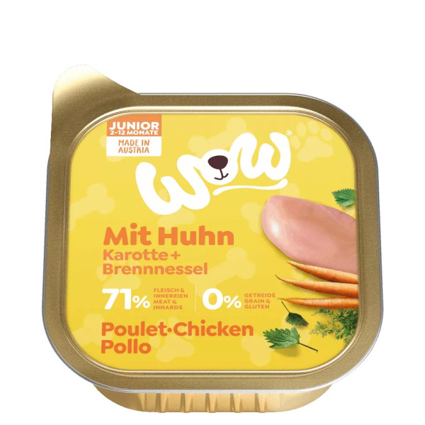 Poultry Puppy 150g - Natvoer voor honden - Wow