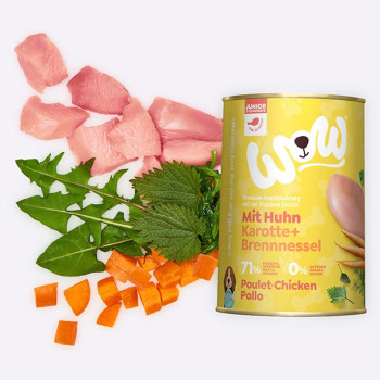 Poultry Puppy 400g - Natvoer voor honden - Wow