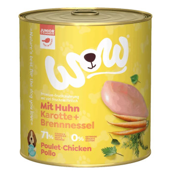 Chiot Aves 800g - Comida húmida para cães - Wow