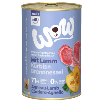 Adult Lamb 400g - Natvoer voor honden - Wow