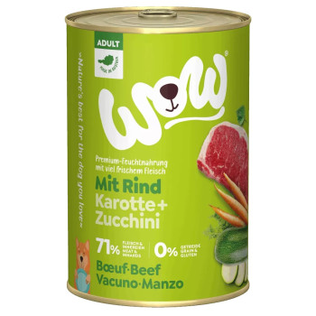 Adult Beef 400g - Wet Food for Dogs - Wow