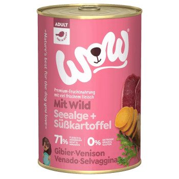 Adult Game 400g - Wet Food for Dogs - Wow