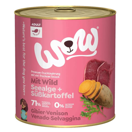 Adult Game 800g - Nassfutter für Hunde - Wow